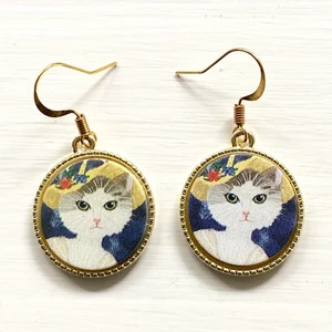 Cat lady örhängen 💙 - Nickelfria krokar och fri frakt 💙