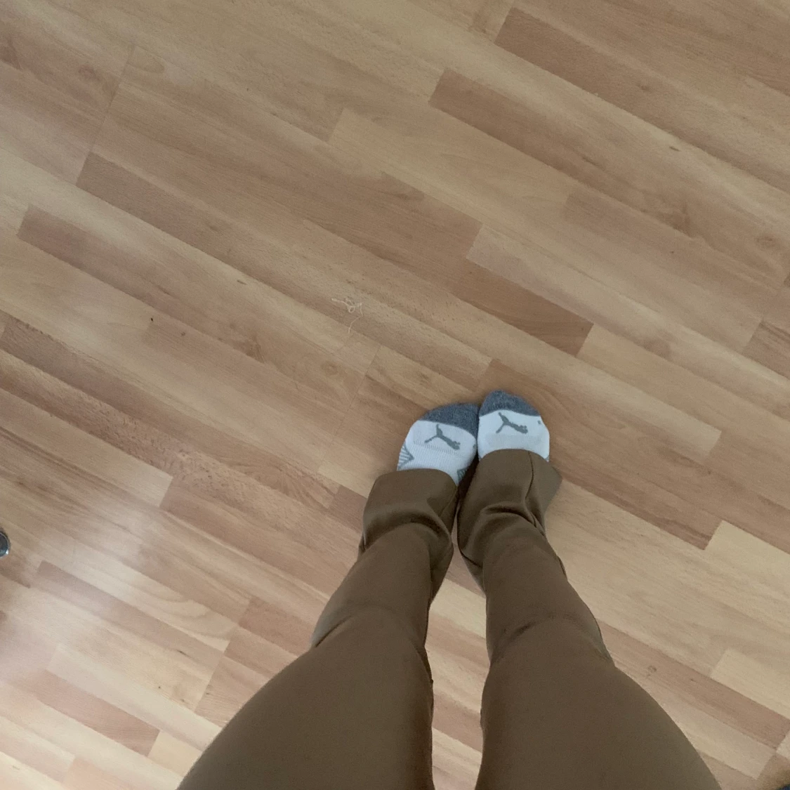 Skinnbyxor beigea - 91