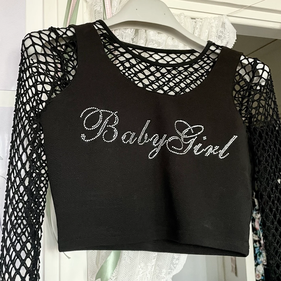 Nättröja med strass