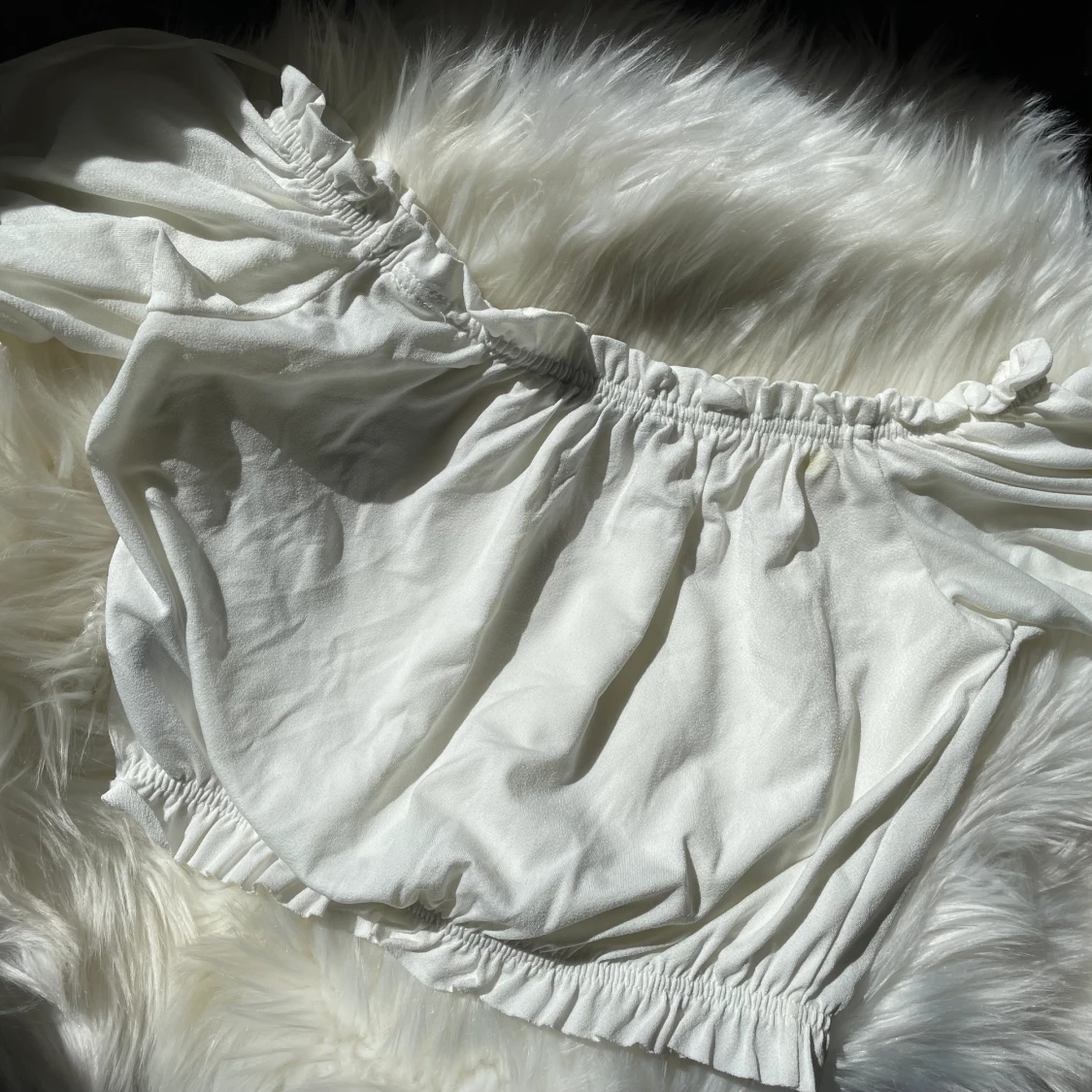 Vit topp från ginatricot