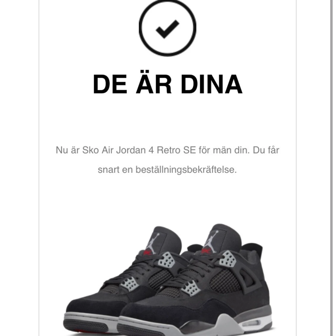 Jordan 4 black canvas  - 91