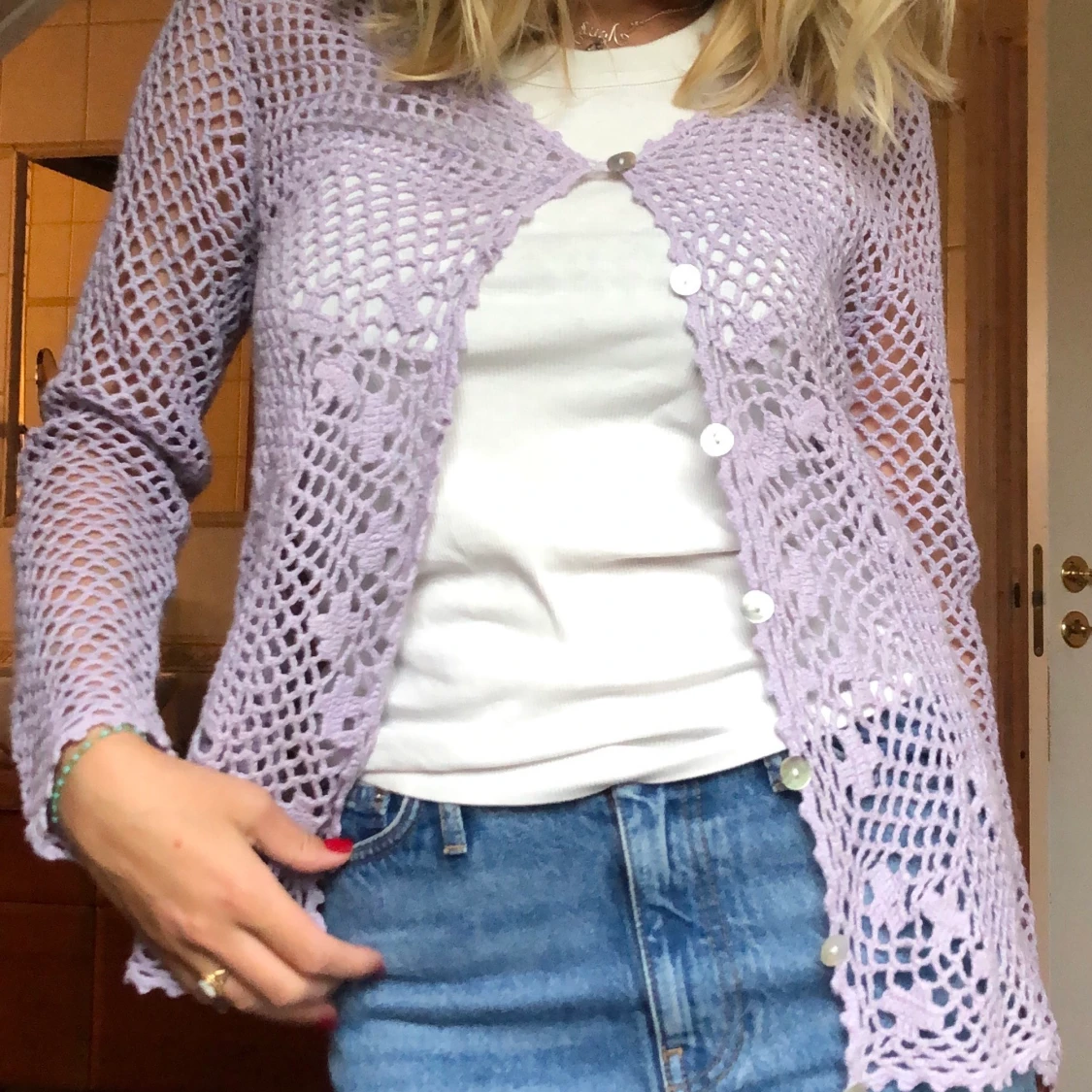 Nättröja lila - 91