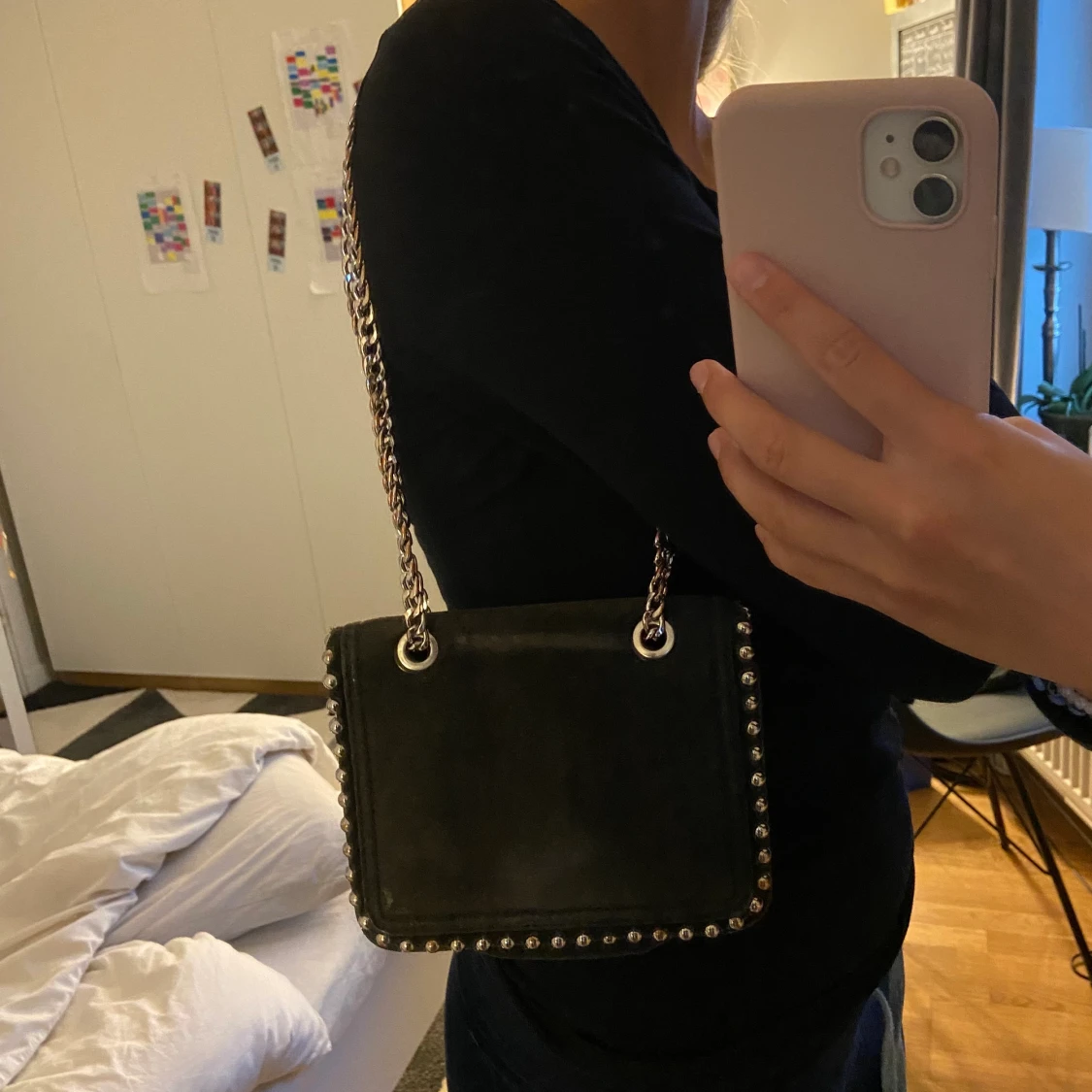 Svart zara väska - 91