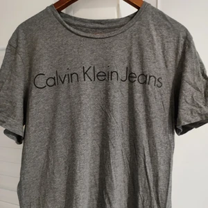 Calvin Klien mörkgrå t-shirt large  - Mörkare grå Calvin Klien t-shirts i large. 