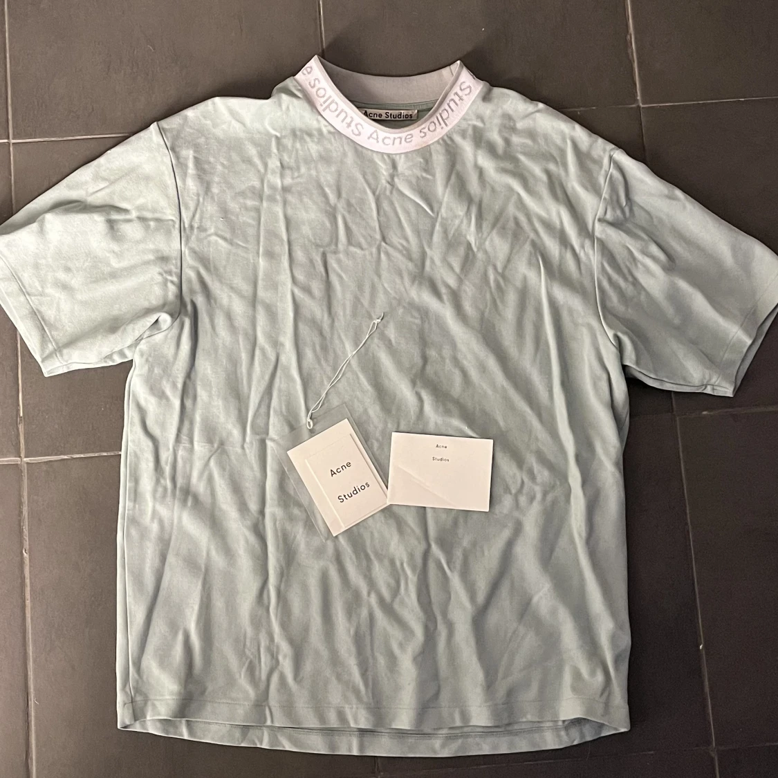 Acne logo meck T-shirt  - 90