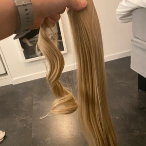 Löshår  - En jätte fin och välbehandlade ponytail löshår från rapunzel of sweden. Endast använd en gång. Är i syntetisk hår. Nypris 400kr 