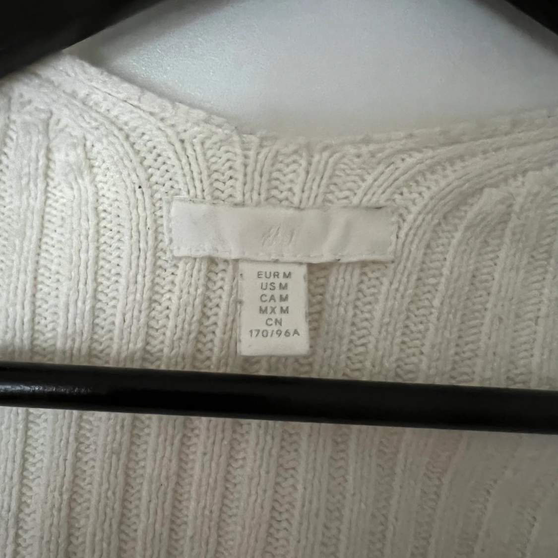 H&M kort kofta strl M - 91