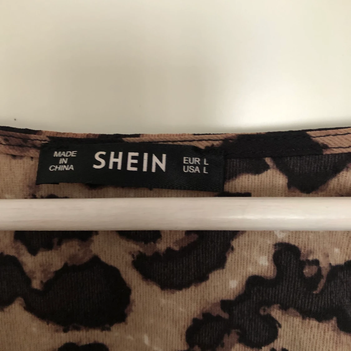 Leopard klänning  - 90