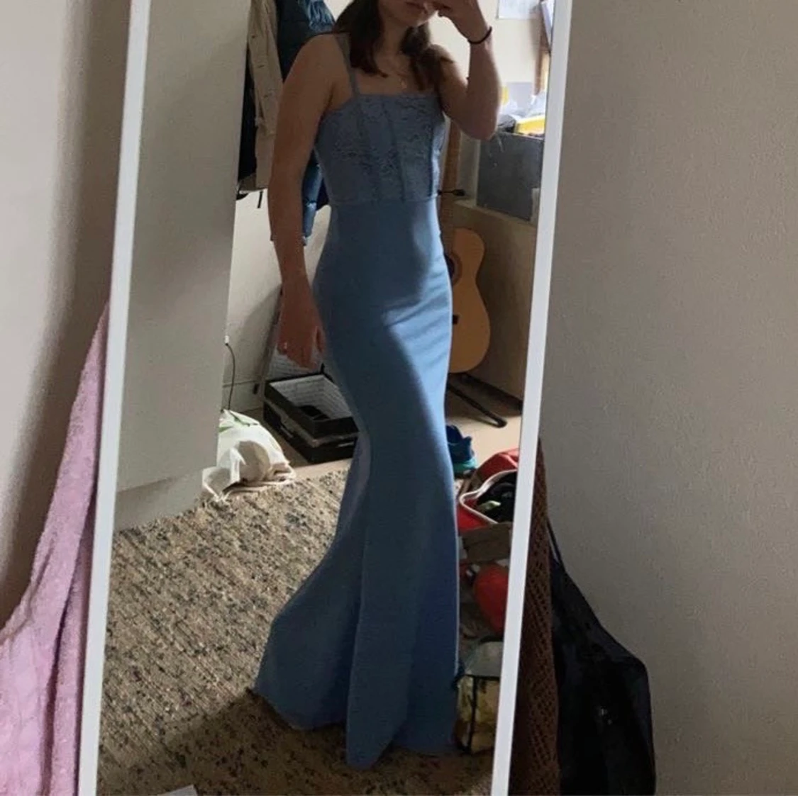 Ljusblå balklänning 💙 - 90