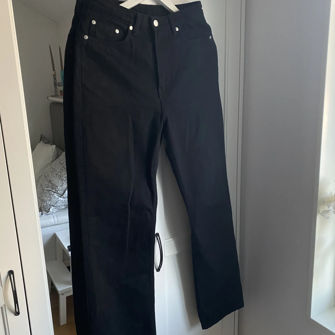 Weekday Rowe Extra High Straight Jeans 