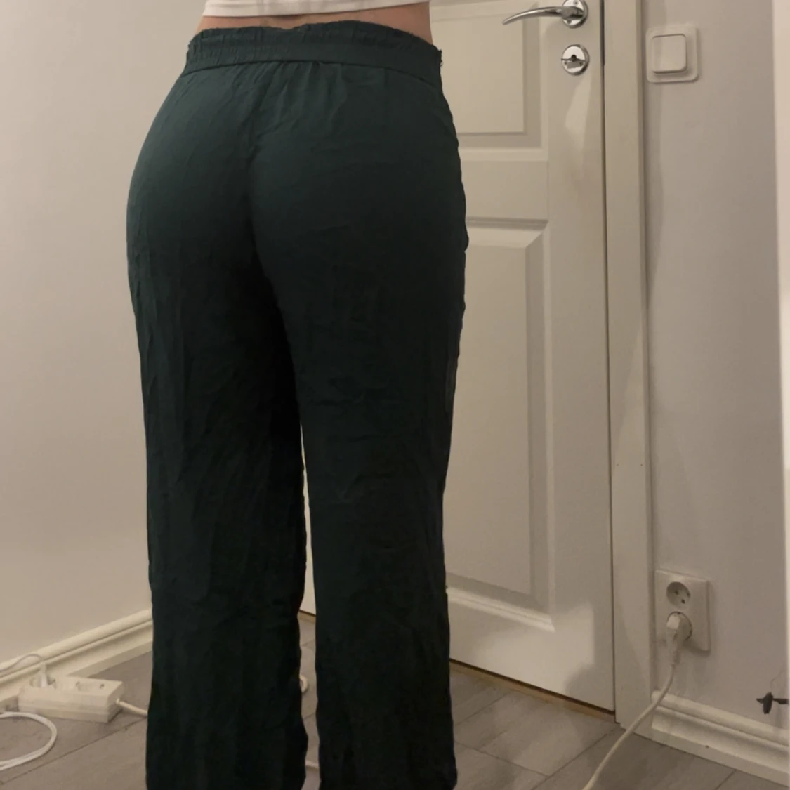 Lågmidjade byxor - 90