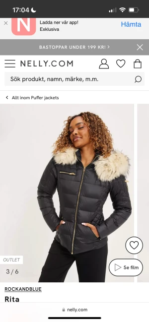 Vinterjacka - Säljer denna vinterjackan från rock and blir. Den är inte mycket använd och har inga skador. Säljer den pågrund av att jag inte använder den längre. Storlek 38 men passar även en 36.