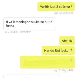 Betyg  - Ville bara förklara mitt betyg här på Plick, så det inte blir missförstånd pga mina stjärnor 