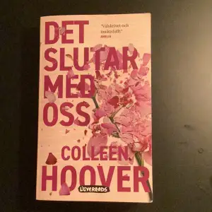 Det slutar med oss - bok på svenska. Läst 1 och en halv gång