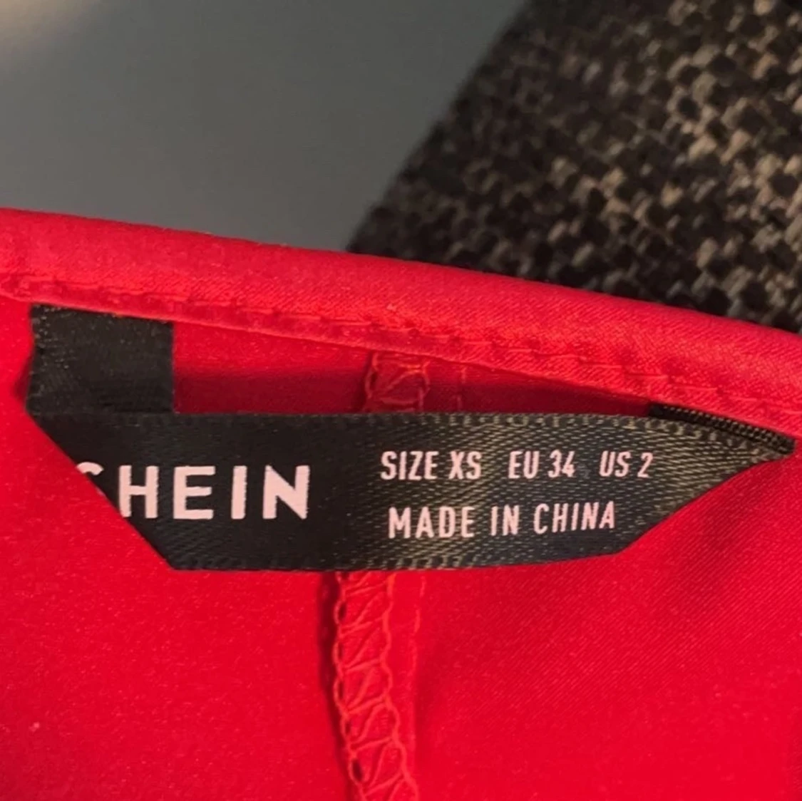 Röd klänning  - 90