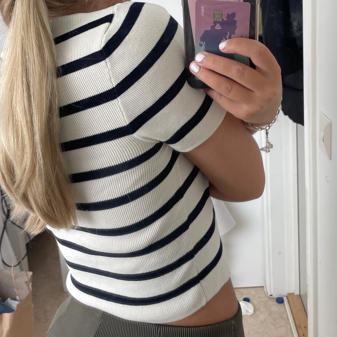 Randig zara t-shirt❤️ - 90