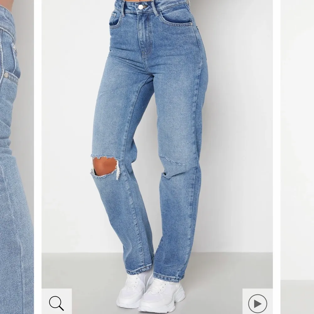 Från bubbelroom, ordinarie pris 499kr, jag kan även ha 34 i jeans . Jeans & Byxor.