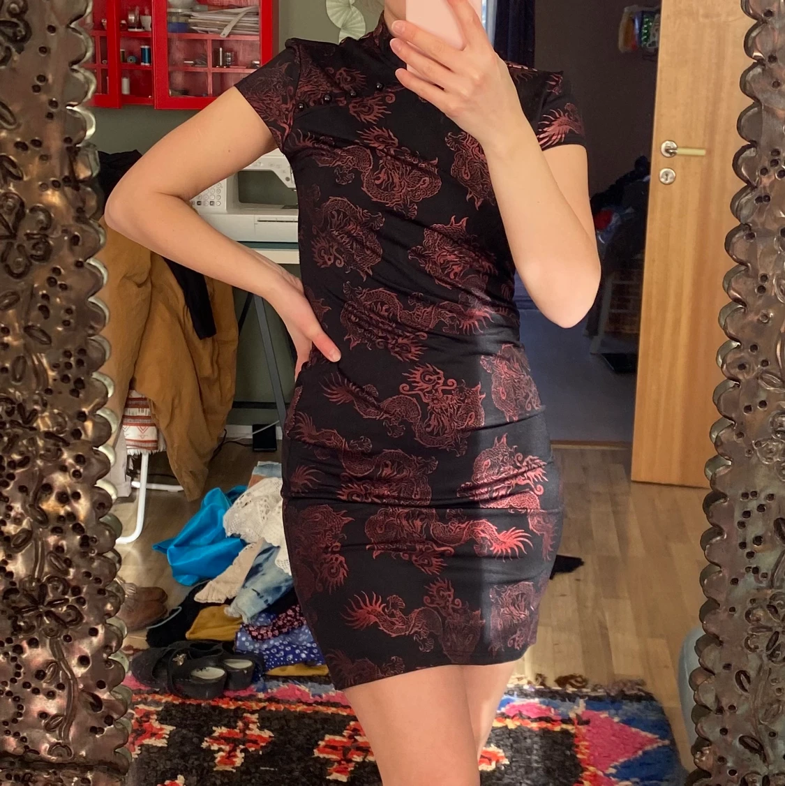 Fodralklänning strl S - 90