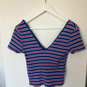 Randig Topp - Randig Topp Storlek: M Färg: Blå/Röd randig   Obs köparen står för frakten 