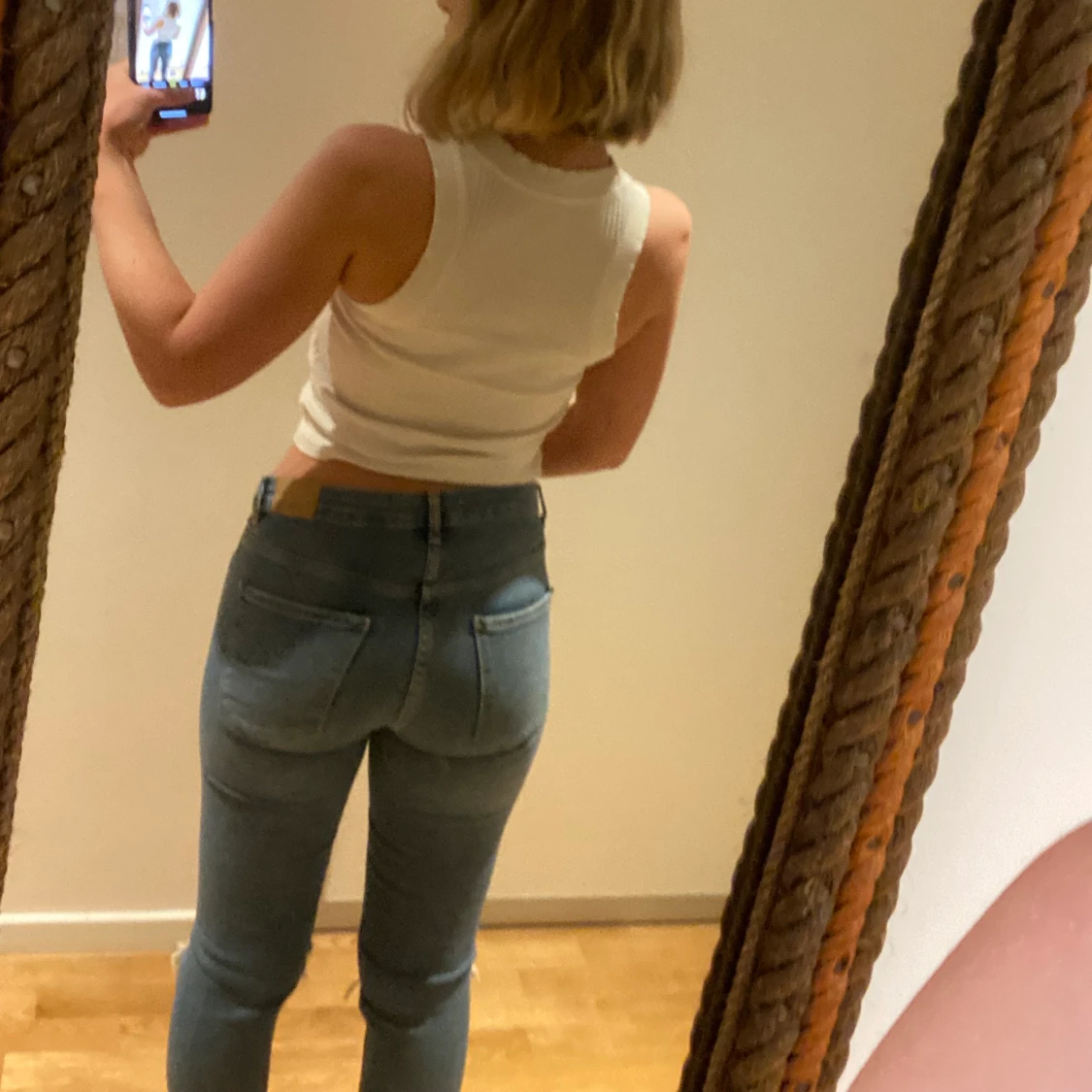 Lågmidjade jeans  - 90