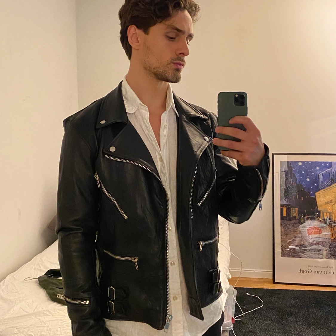 Skinnjacka DEADWOOD  - 90