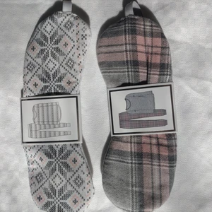 Sovmasker - 2 stycken sovmasker i olika mönster Oanvända, paketering kvar