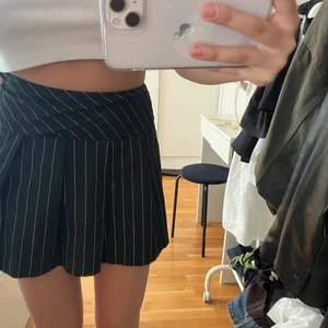 Randig kjol - Hm kjol med dragkedja 