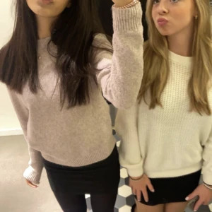 stickad tröja  - rosa/lila stickad tröja från vera moda💞 nypris 229kr