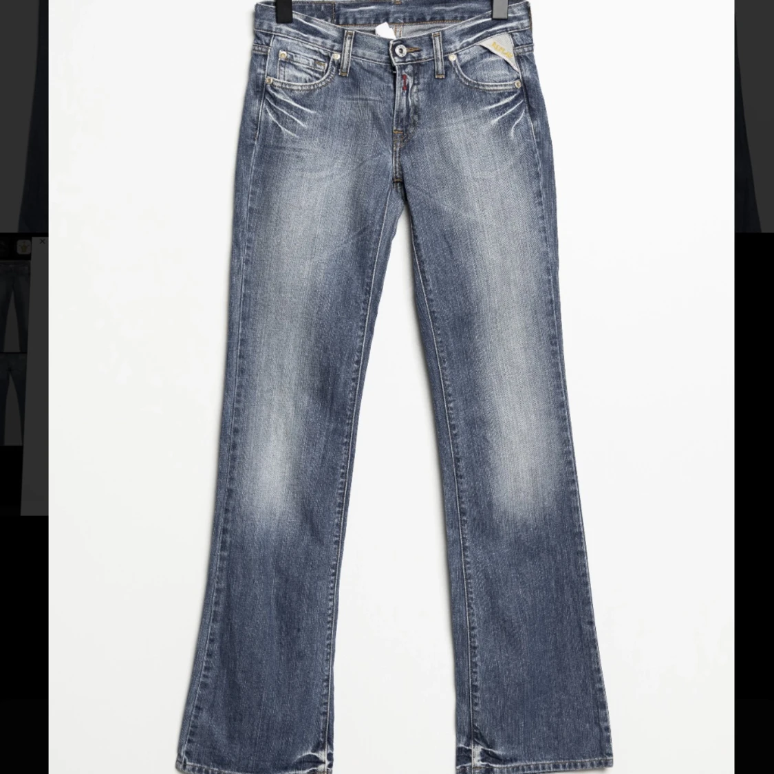 Lågmidjade replay bootcut jeans
