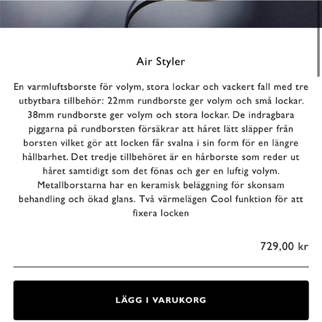 Björn Axén värmeborste - 90