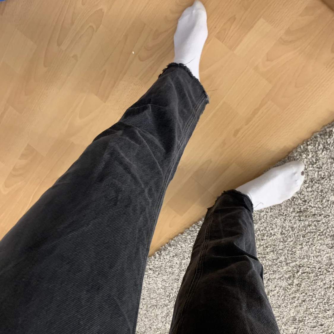 Svarta raka jeans - 91