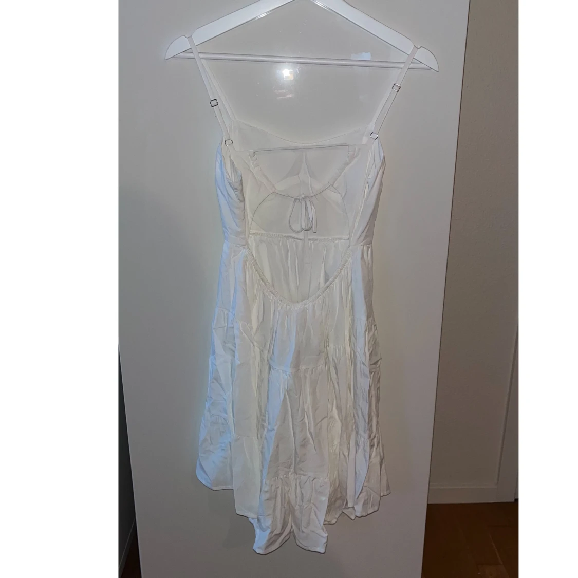 Vit student klänning  - 91