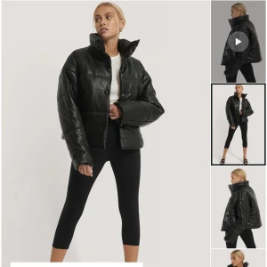 Nakd ”vadderad Pu-jacka” - Säljer denna super fina jackan som är helt oanvänd med lapp kvar och slutsåld online.  -storlek 34  -nypris 879kr  -köparen betalar frakt💗 kom privat för fler bilder  