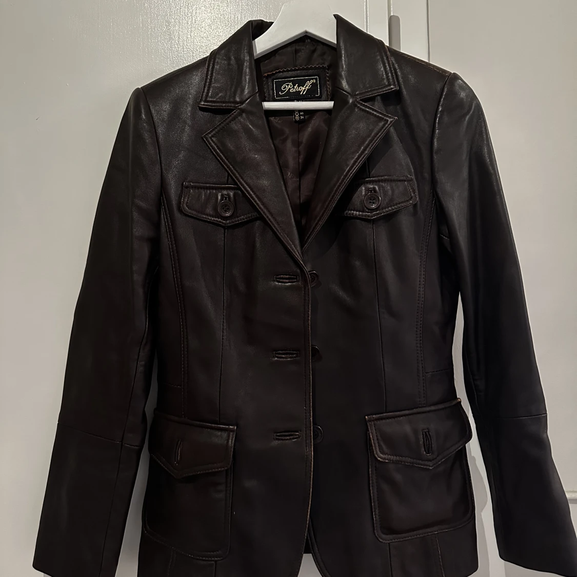 Vintage skinnkavaj  - 90