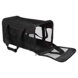 Hund/katt väska  - Transportväska till katt eller hund. Har haft min pomerian i den en gång så TYP oanvänd 😊 Är av märket Trixie och köpte den ny för 398 kr. Säljer för 150 kr eller byte mot nåt annat kul (kläder storlek S/M) eller skor. 