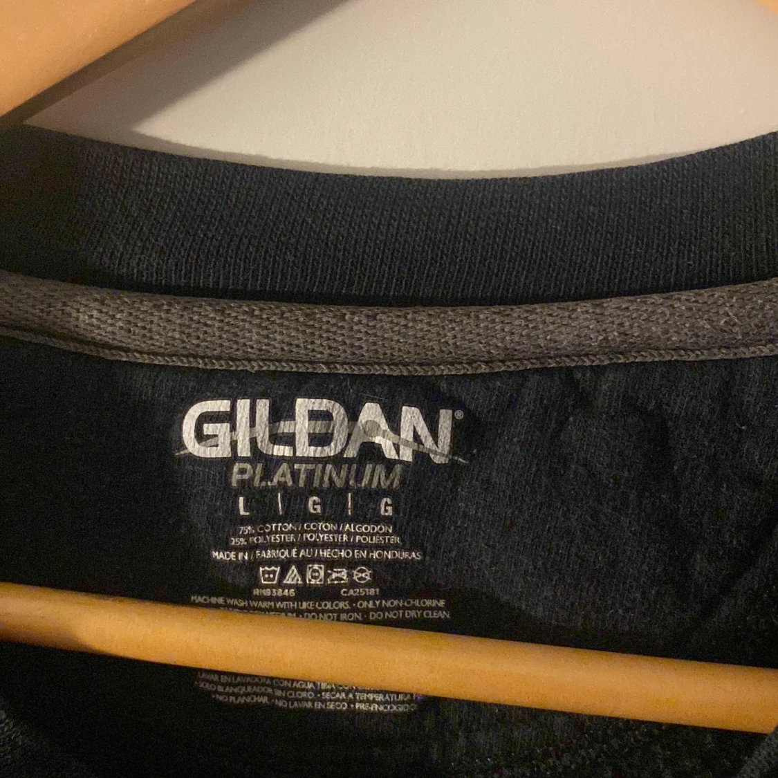 Svart sweatshirt - 90