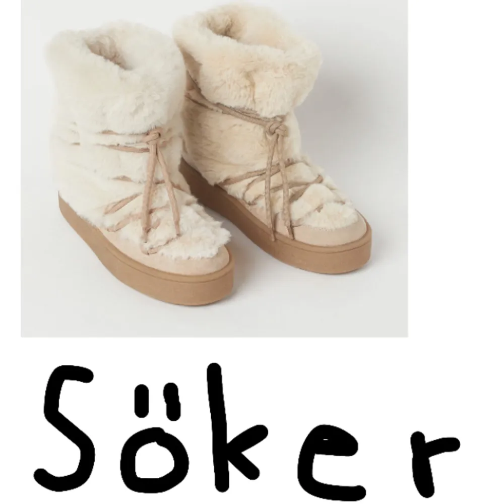 Hej jag söker H&M vinter skor i storlek 37. Skor.