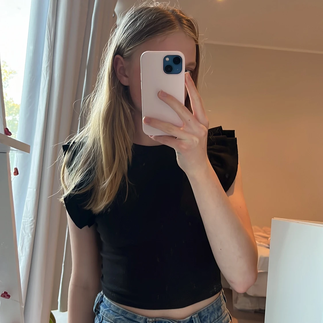 Volang topp från Zara