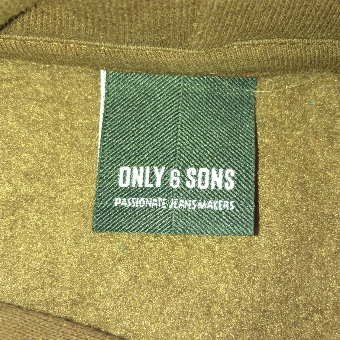 Only and Sons Hoodie Brun Storlek M - 91