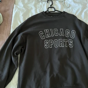 Sweatshirt  - Oversized sweatshirt från asos som är använd fåtal gånger men inte längre därav säljs den. Mörkgrå och skön att ha hemma. Storlek 34 men passar även 36. Mitt pris är 130 plus frakt!