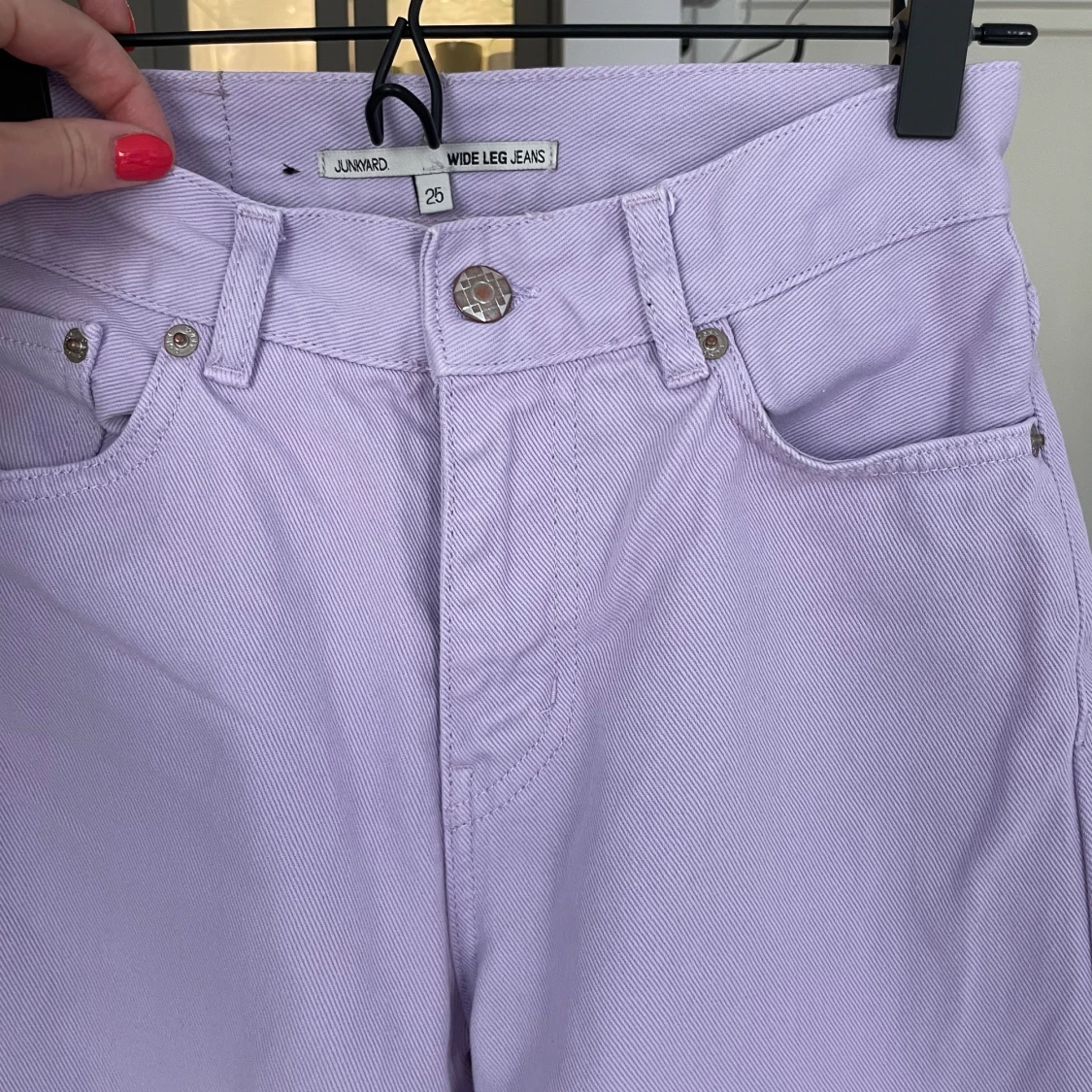 Ljuslila Junkyard wide leg jeans - 91