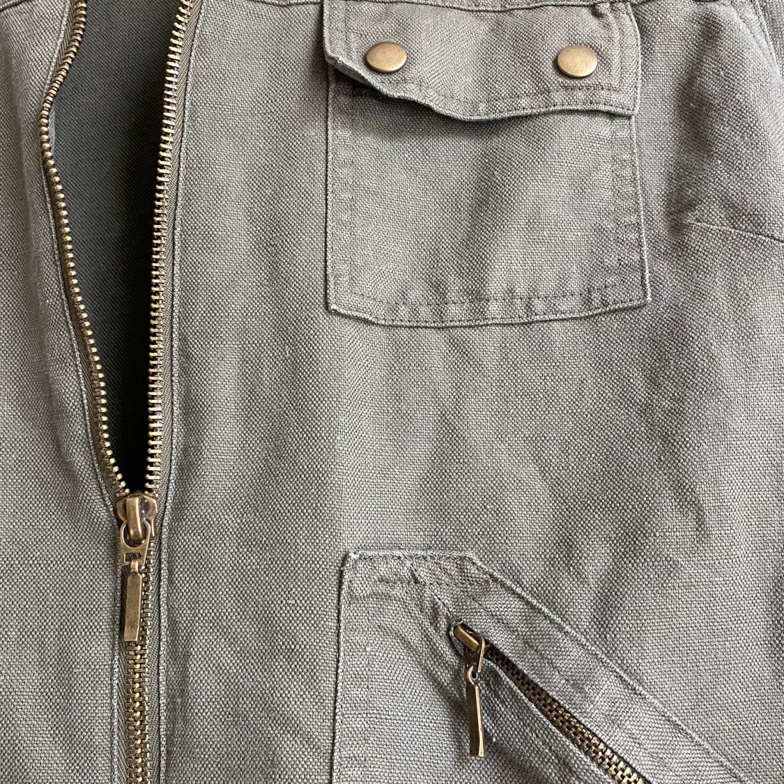 Grön militärjacka  - 90