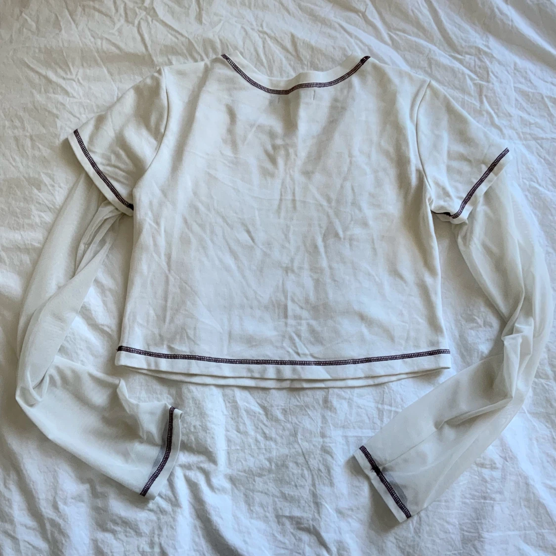 Mesh crop top - 91