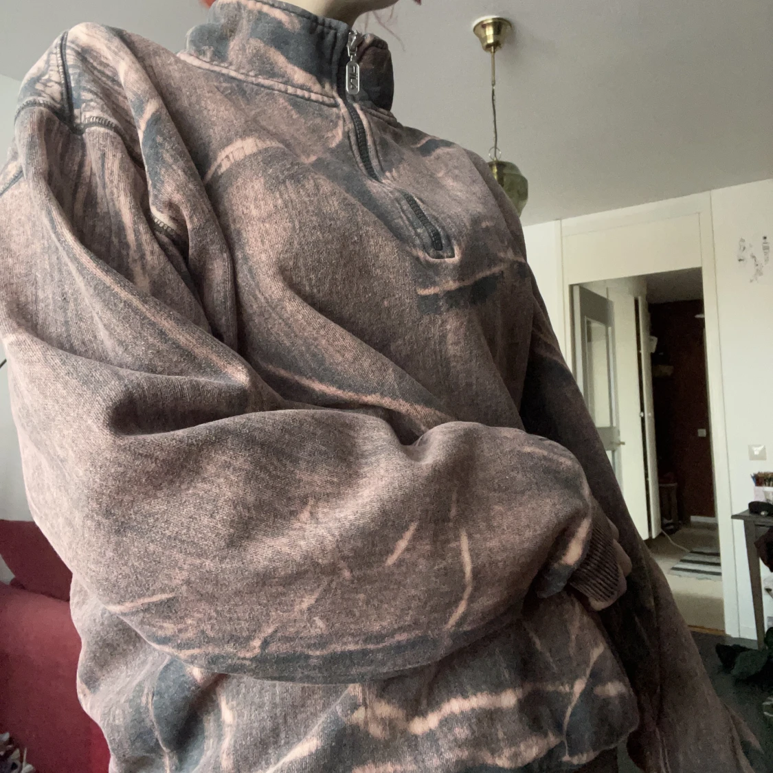 Tie-dyed FILA tröja - 90