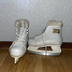 Skridskor  - Ett par skridskor  Märke: visent  Använd  Stl 27 Pris kan diskuteras Ordinarie pris 400kr