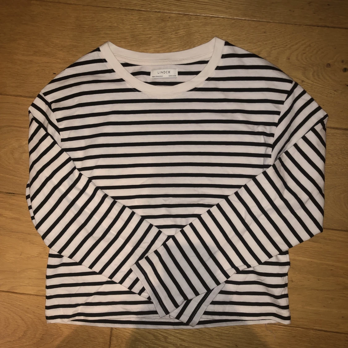 Randig långärmade tröja