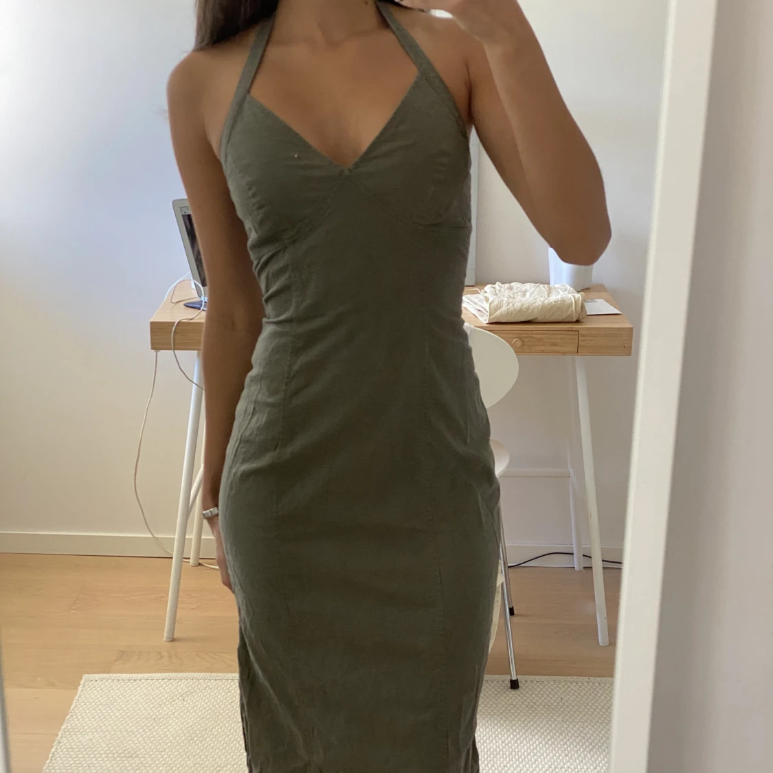 Halterneck klänning