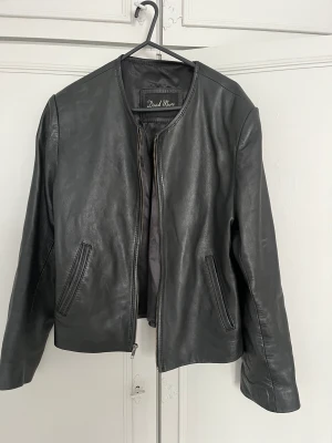 leather jacket   - Leather jacket in good quality in size M.