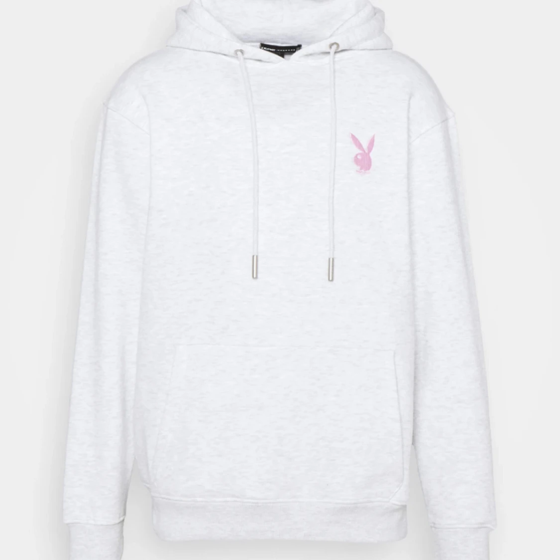 Playboy hoodie rosa/grå