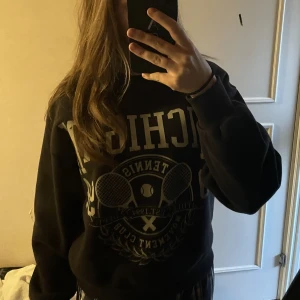 Sweatshirt - Fin tröja från Gina tricot, använd fåtal gånger. Säljer då jag tyvärr växt ur den så den ej kommer till användning. Färgen är lite grå aktig. Nypris 299kr.